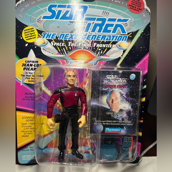 Star Trek The Next Generation JEAN-LUC PICARD Action Figure #6070 - Picture 2 of 7